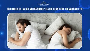 ngủ chung có lây sùi mào gà không