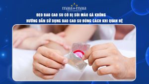 đeo bao cao su có bị sùi mào gà không