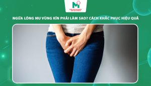 ngứa lông mu vùng kín