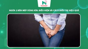 ngứa 2 bên mép vùng kín