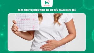ngứa vùng kín khi đến tháng