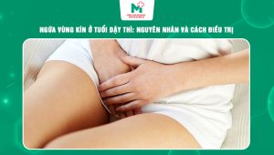 ngứa vùng kín ở tuổi dậy thì