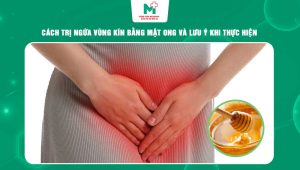 trị ngứa vùng kín bằng mật ong