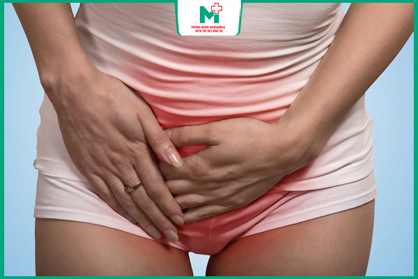 vùng kín đau rát