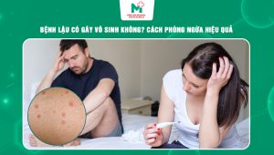 bệnh lậu có gây vô sinh không