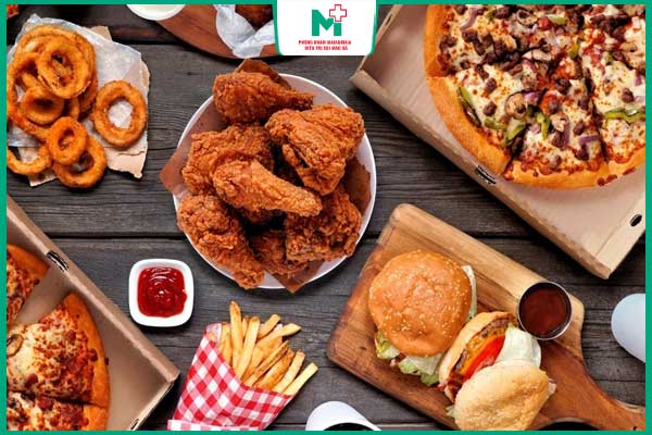 đồ ăn nhiều dầu mỡ