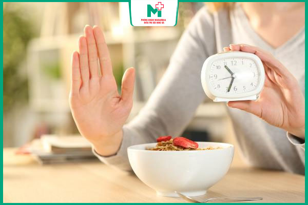 không ăn nhịn ăn trước khi xét nghiệm