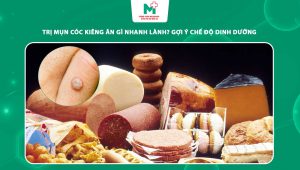 trị mụn cóc kiêng ăn gì