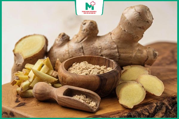 dưỡng chất có trong gừng tươi