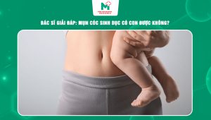 mụn cóc sinh dục có con được không