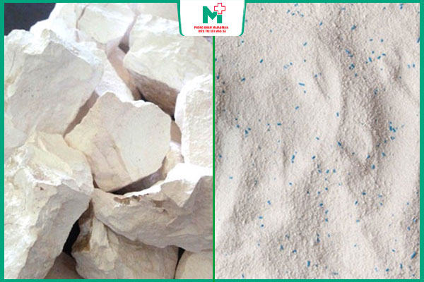 vôi ăn trầu và xà phòng