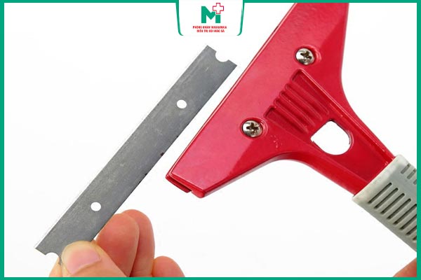 sử dụng dao cạo mới